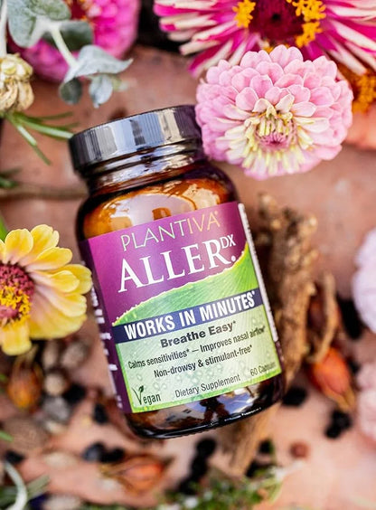 AllerDx Natural Herbal Seasonal Support Supplement 60 Capsules
