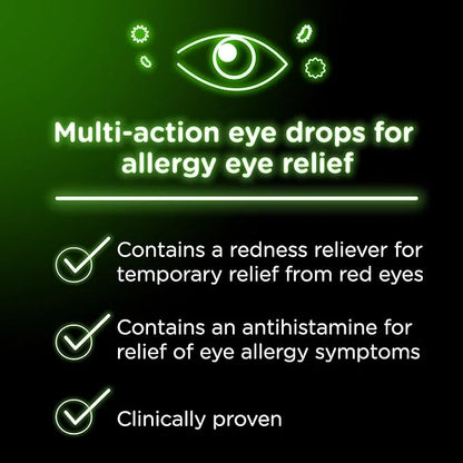 Visine Allergy Eye Relief Multi-Action Antihistamine 0.5 fl.