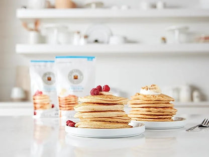 King Arthur Flour Gluten Free Protein Pancake Mix, Non-GMO Project Verified, No Sugar Added, Non-Dairy, 12 Oz (Pack of 6) ...