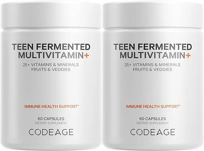 Codeage Teen’s Daily Multivitamin Supplement, 25+ Omega-3, 2 2 Pack