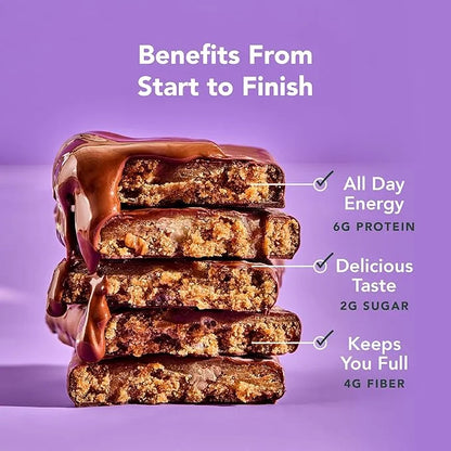 ALOHA Organic Plant Based Protein Bar MINIS |Caramel Chocolate Pecan | 20 Count, 24g Bars | Vegan, Low Sugar, Gluten Free,...