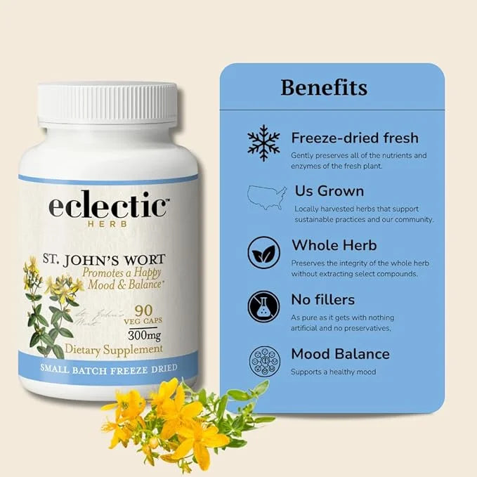 ECLECTIC INSTITUTE Raw Fresh Freeze-Dried Non-GMO 120 CT (300 mg)