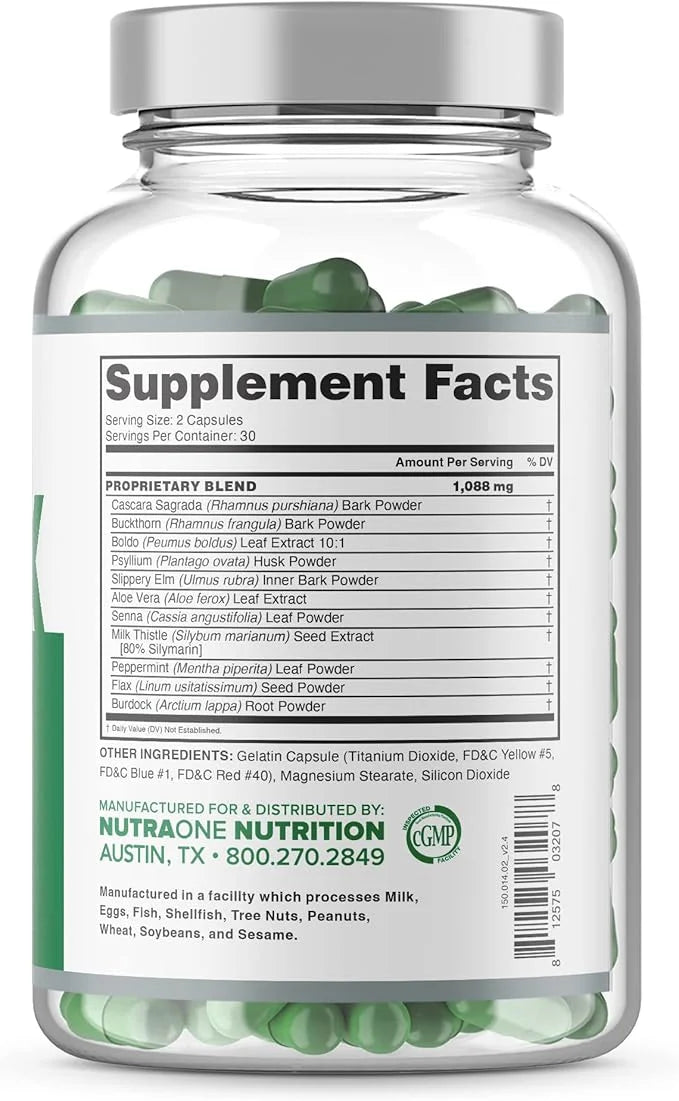 NutraOne DetoxOne 30 Day Extra Strength
