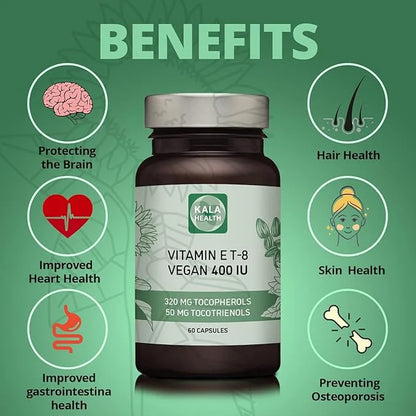 Kala Health Vitamin E 8 Tocopherols 400 IU
