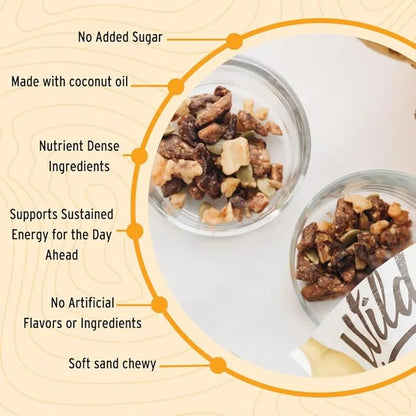 Wildway Keto Granola 8 oz, 3 Pack