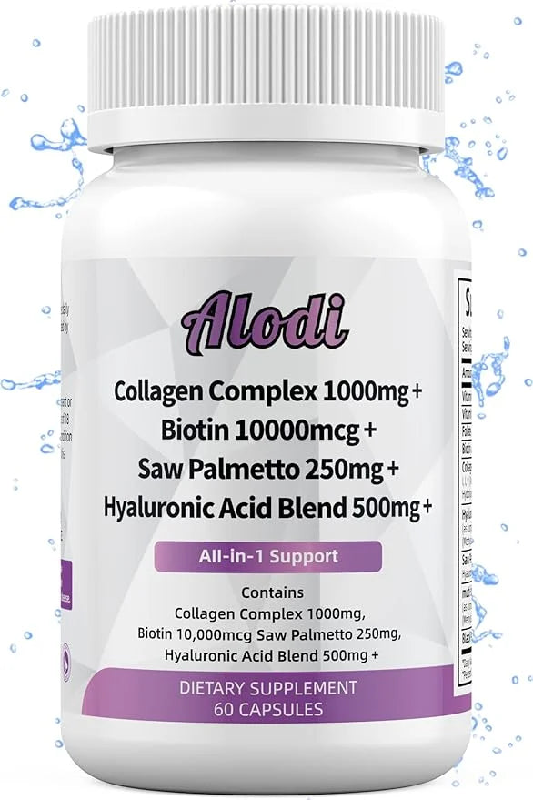 Super Collagen 1000mg, Biotin 10000mcg, Keratin 250mg, Hyaluronic 500mg -