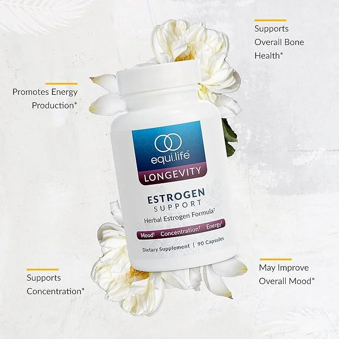 Equilife - Estrogen Support, Herbal Hormone Support, Estrogen Supplement for Women, Promote Hormonal Balance for Women, Ri...