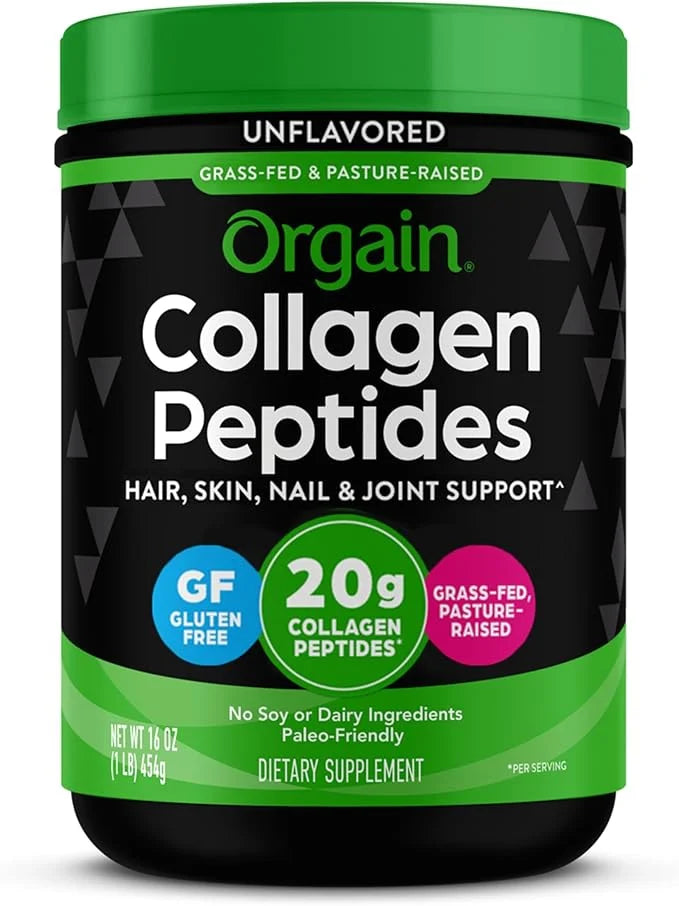 Orgain Hydrolyzed Collagen Powder + 50 20g Grass 20g Grass