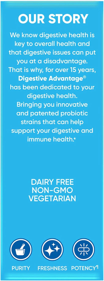 Digestive Advantage Probiotics + Lactase Digestive 96ct
