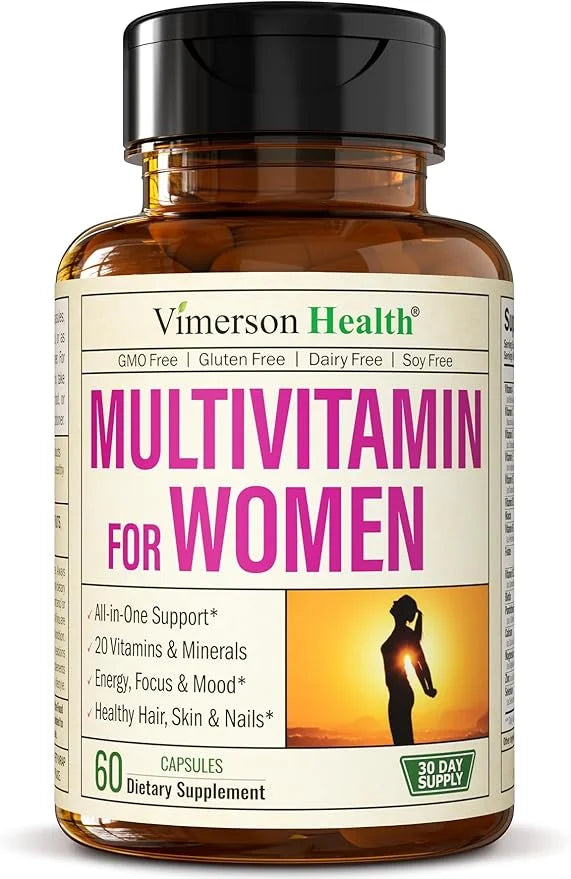 Multivitamin for Women - Daily Womens Multivitamin & Multimineral with Vitamin A, C, D, E, B12, Zinc and More Vitamins for...