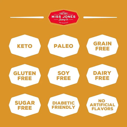 Miss Jones Baking Not Cornbread Muffin Mix - Almond Flour, Gluten Free, Low Carb, No Sugar Added, Naturally Sweetened Dess...