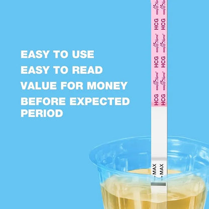 Ovulation & Pregnancy Test Strips Kit: 25 Ovulation 10 Pregnancy 35 Large 25LH + 10HCG + 35 Urine
