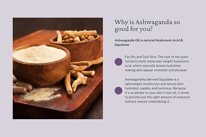 Ashwagandha 100% Pure Natural Organic Oil, 1 ounce