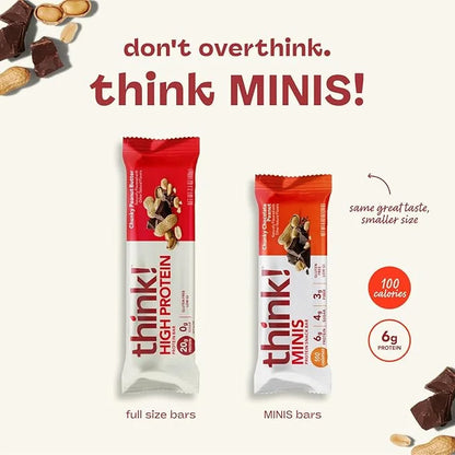 think! Minis Protein Snack Bar, Gluten Free, Girl Scouts Adventurefuls, 15 Count - Product Image