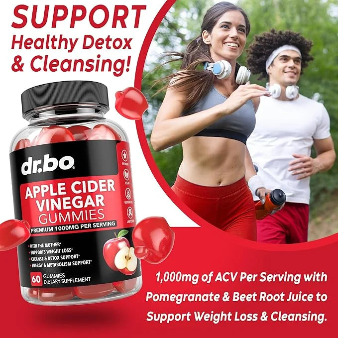 ACV Apple Cider Vinegar Gummies 1000MG Apple