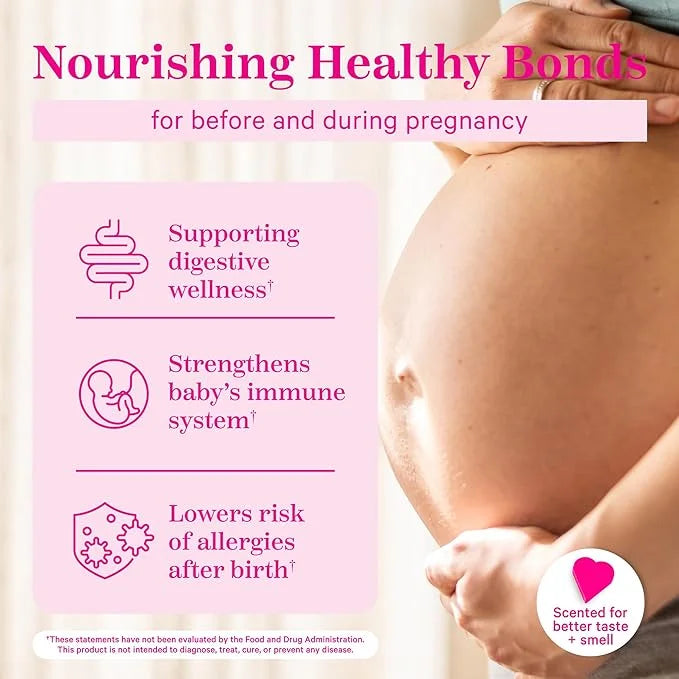 Pink Stork Prenatal Probiotics for Women B6 - 30 Capsules