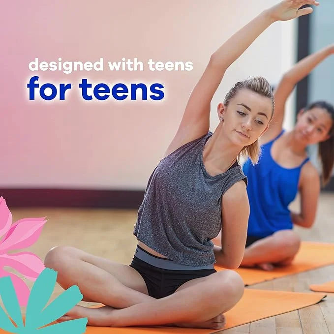 Always Radiant Teen Feminine Pads 1 Regular 14 Count