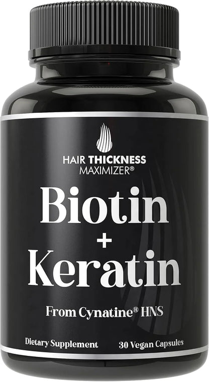 Biotin + Soluble Keratin 10000mcg Biotin 2-in-1 Hair