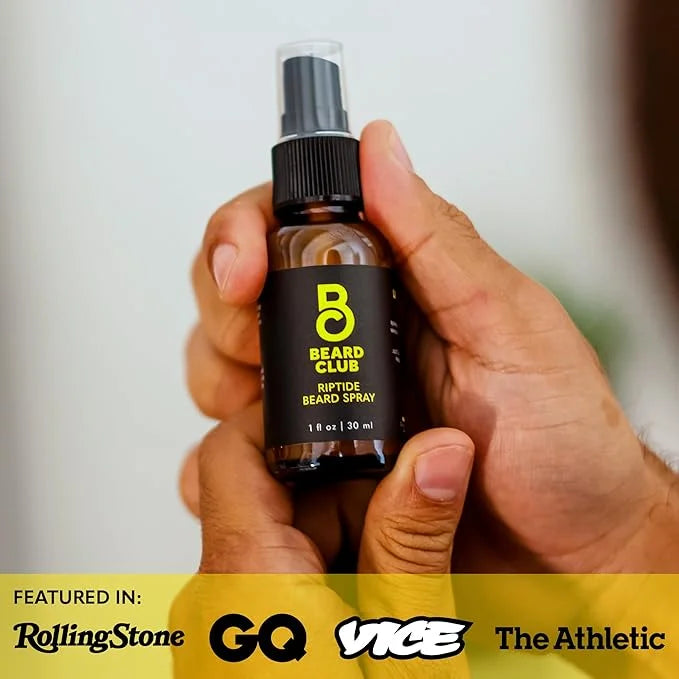 The Beard Club Riptide Beard Softening Spray by Beard Club - Nourishing & Styling Formula for Enhanced Beard Growth, Softn...