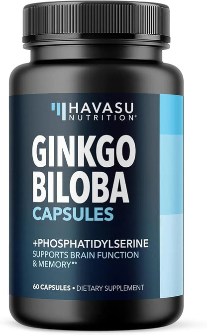 Ginkgo Biloba 120mg 60 Non-GMO