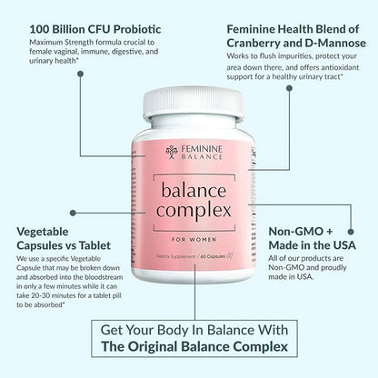 Balance Complex 17-in-1 Vaginal Health 100 60 Capsules