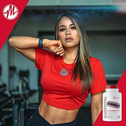 Metabolic Nutrition Elderberry with Vitamin C 1200mg, 90 90 Vegan