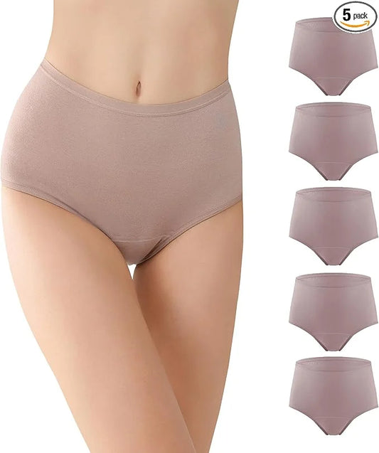 BATTEWA Incontinence Underwear for Women Washable, 50ML (5Blush, (5Blush, 3X-Large, 3X-Large, 5 5 Pack)