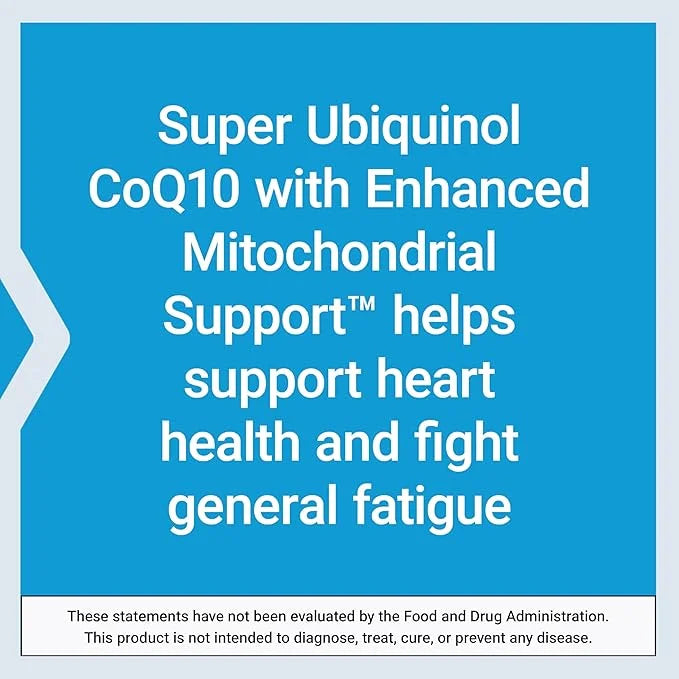 Life Extension Super Ubiquinol CoQ10 50 mg, 30 softgels