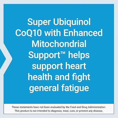 Life Extension Super Ubiquinol CoQ10 50 mg, 30 softgels