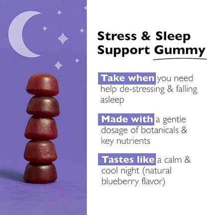 RESCUE Bach PLUS Sleep & Stress 1mg Melatonin, B6, Natural 3 Pack,