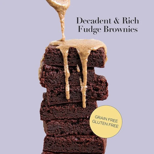 Stellar Eats Fudge Brownie Baking Mix, 10.4 oz, 1 Pack - Grain Free, Gluten Free, Dairy Free, Plant Based, Paleo Friendly ...