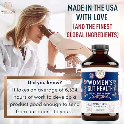 Complete Gut Health Supplements for Women 16oz (480ml) (480ml)