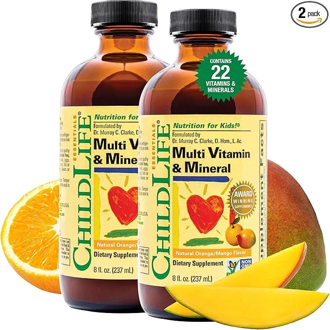 CHILDLIFE ESSENTIALS Multi Vitamin and Mineral 8-Ounce Pack 2