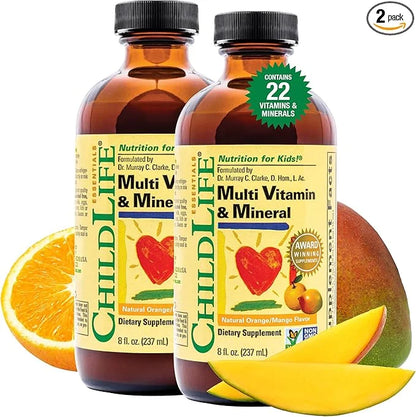 CHILDLIFE ESSENTIALS Multi Vitamin and Mineral 8-Ounce Pack 2