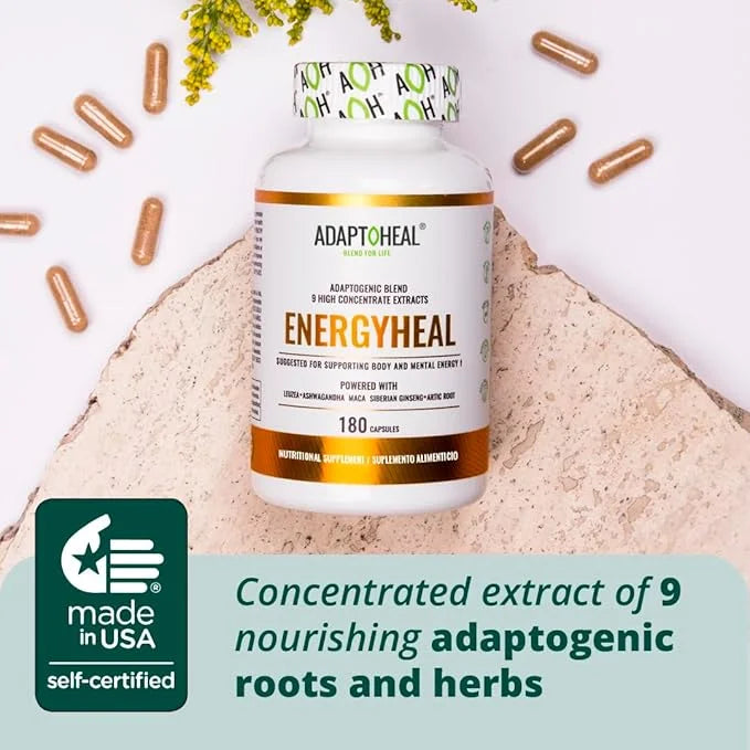 Energy Supplement Caffeine Free (180 Capsules)