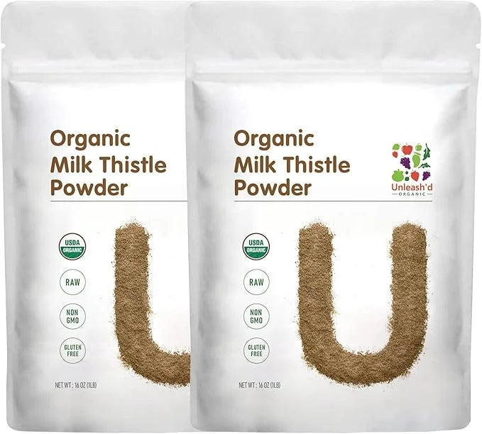 UNLEASH'D ORGANIC 2-Pack Milk Thistle Powder(1