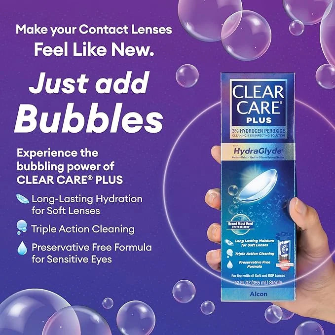 Clear Care Plus Cleaning and Disinfecting 12 Fl
