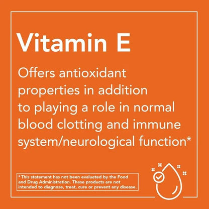 Now Foods Vitamin E-400 Mixed Tocopherols 100 Softgels