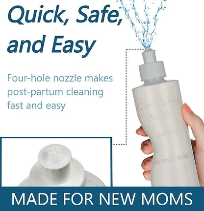 Perineal Lavette Irrigation Bottle for Postpartum Care 8OZ (Pack 2)