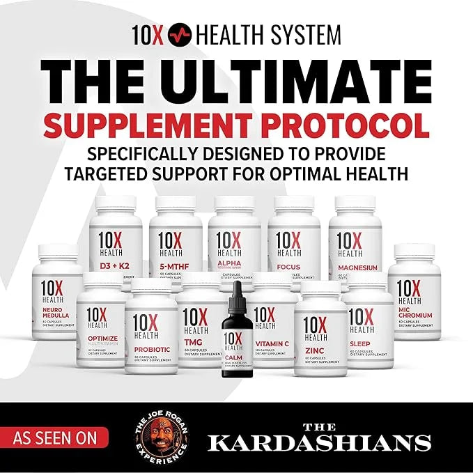 10X Health Probiotics (60 Caps)