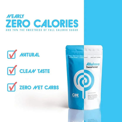 𝗪𝗜𝗡𝗡𝗘𝗥 – 𝗕𝗘𝗦𝗧 𝗔𝗟𝗟𝗨𝗟𝗢𝗦𝗘, 𝟮 𝗣𝗔𝗖𝗞 Keto Sugar Alternative, Zero Net Carb, Low Calorie Allulose Sweetener, Made in USA, ZERO Er...