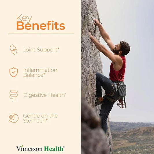 Turmeric Supplement with 65% Boswellia Extract Capsules - Turmeric Curcumin Supplement 95% Curcuminoids - Boswellia Serrat...