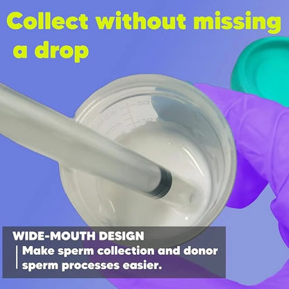 Insemination Kit for Artificial Fertility Support 2 Applicators 2 Collection