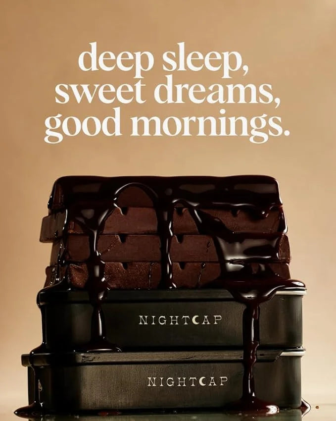 Alice Mushrooms Nightcap | Mushroom Chocolates | Supports Deep Sleep, Calm Mind, and Stress Relief - Reishi & L-Theanine |...