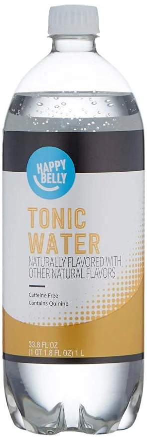 Amazon Brand - Happy Belly Water Tonic Liquid, 33.8 fl oz (Pack of 1) - Product Image