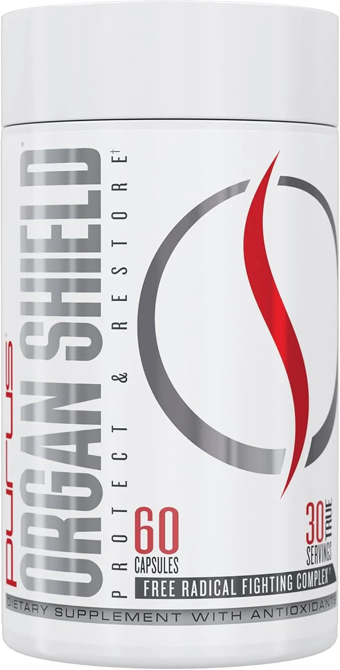 Purus Labs Organ Shield Active Antioxidant 30 Servings, 60 Gelatin