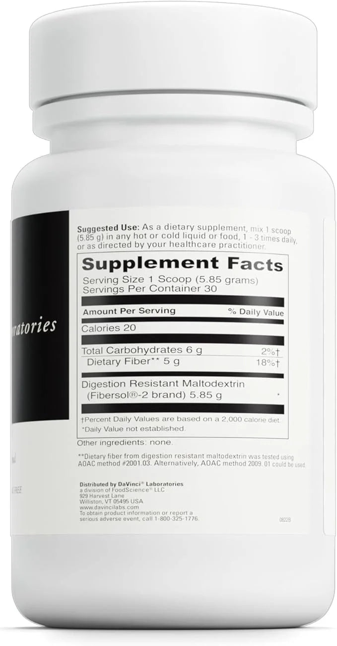 DAVINCI Labs Clearly Fiber 30 Servings