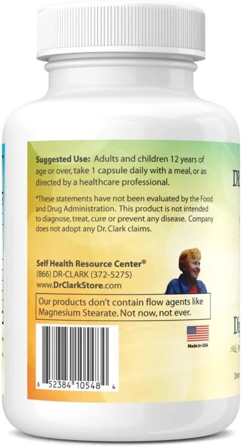 Dr. Clark Digestive Enzymes Supplement, 700mg, 50 Gelatin