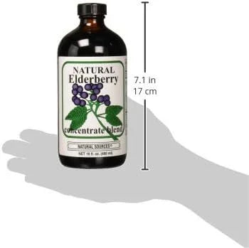 Natural Sources Elderberry Concentrate, 16 Fluid