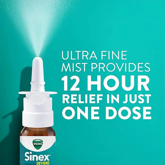 Vicks Sinex SEVERE Nasal Spray, Original 265 Sprays 2